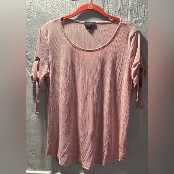 Espresso Tops - Espresso Light Pink Women's Blouse